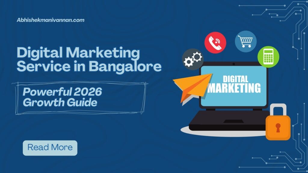 digital marketing service in Bangalore for small businesses 2026