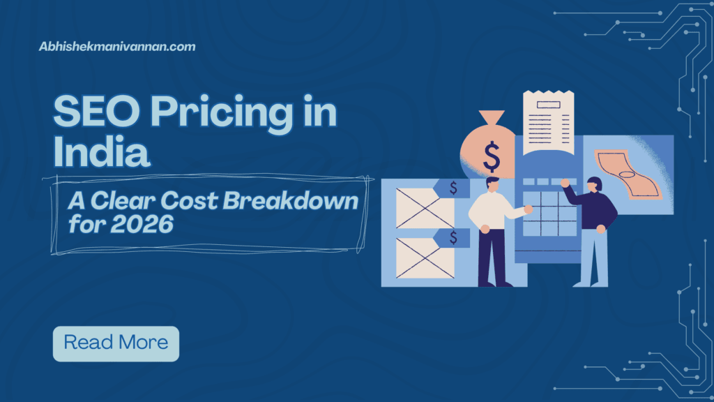SEO Pricing in India is what this explains to the reader